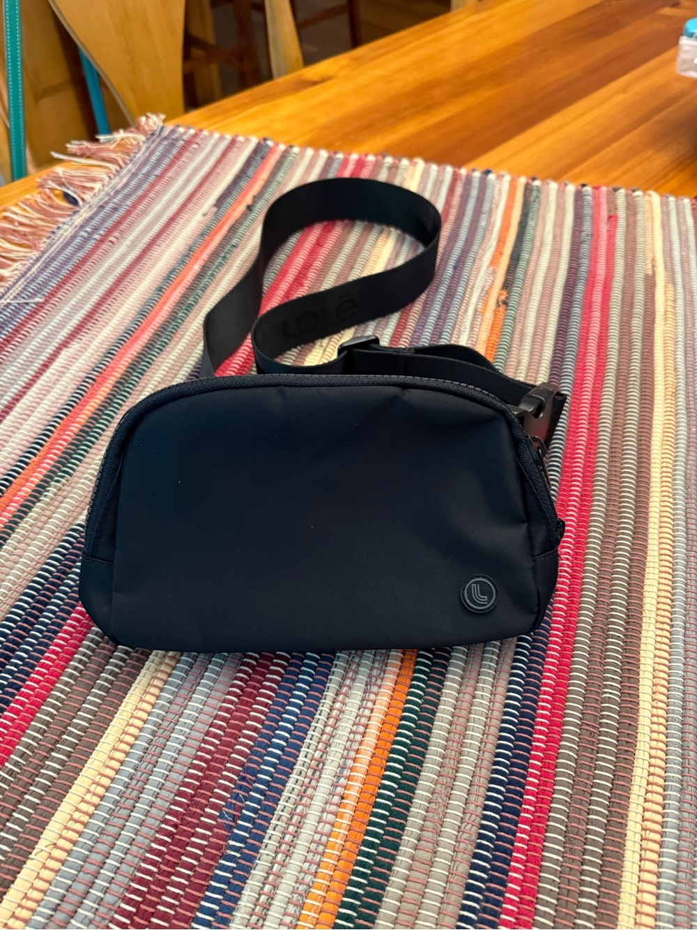 Black crossbody/belt bag